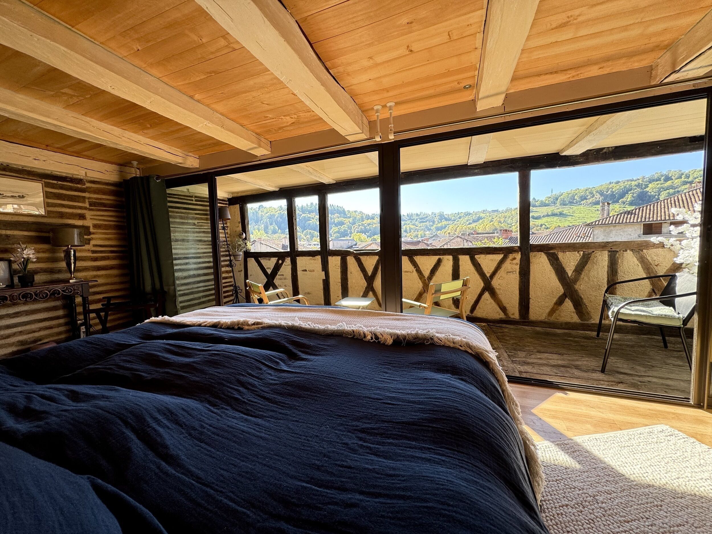 Vues de Le Soleilho - Chambre d'hôtes - Figeac