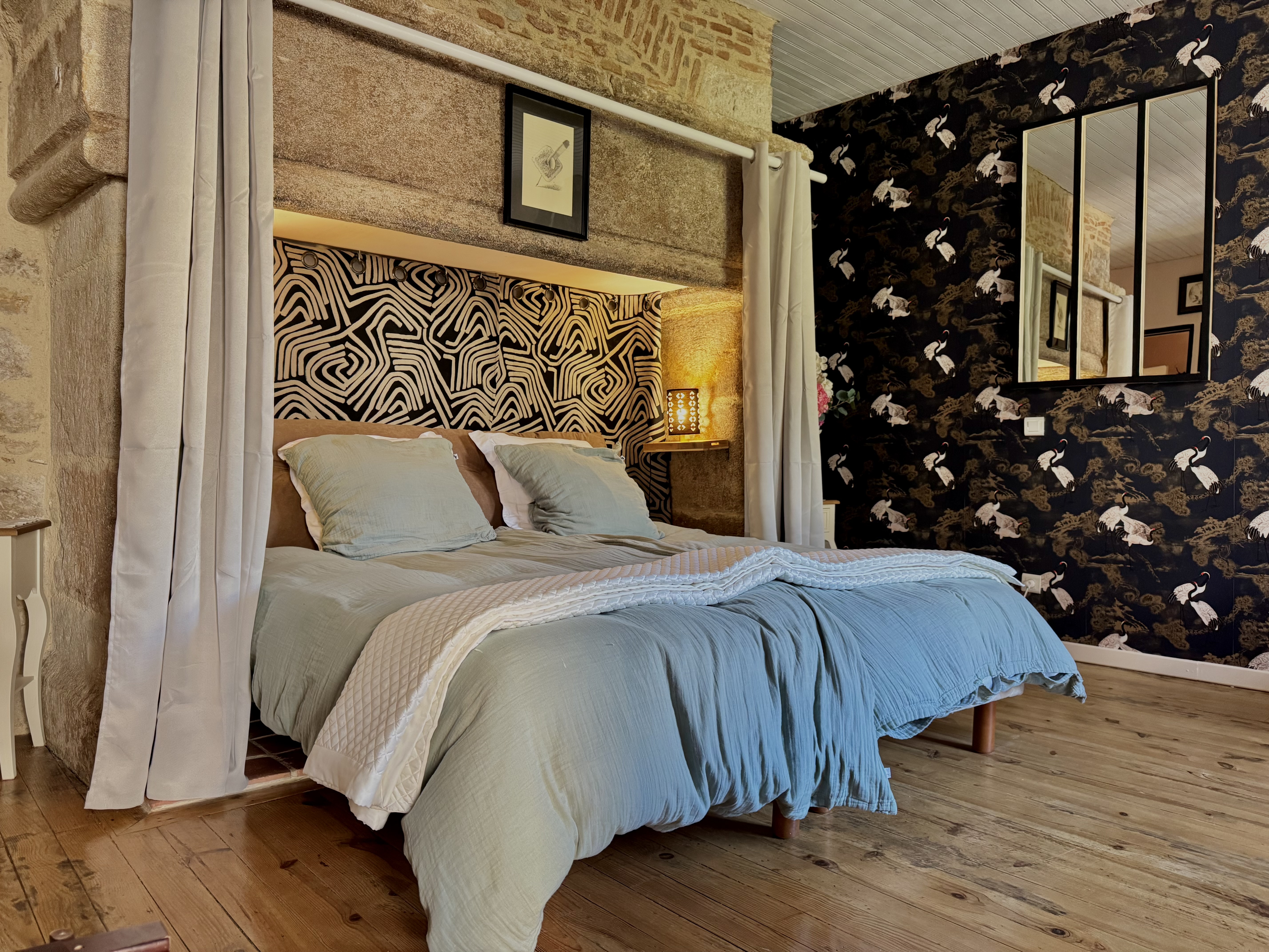 Vues de Le Soleilho - Chambre d'hôtes - Figeac