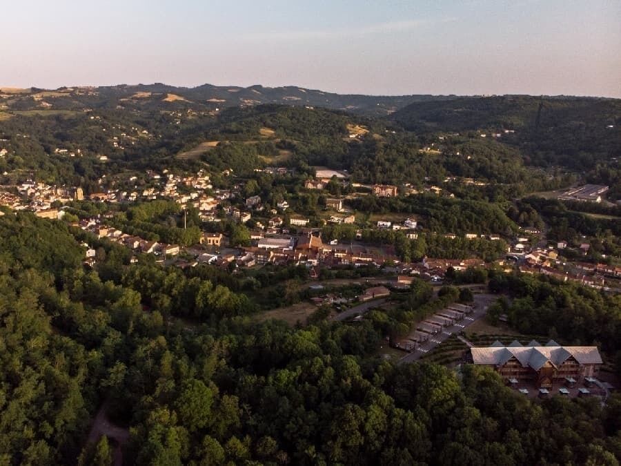 Vues de Cransac - Ville étape - Cransac