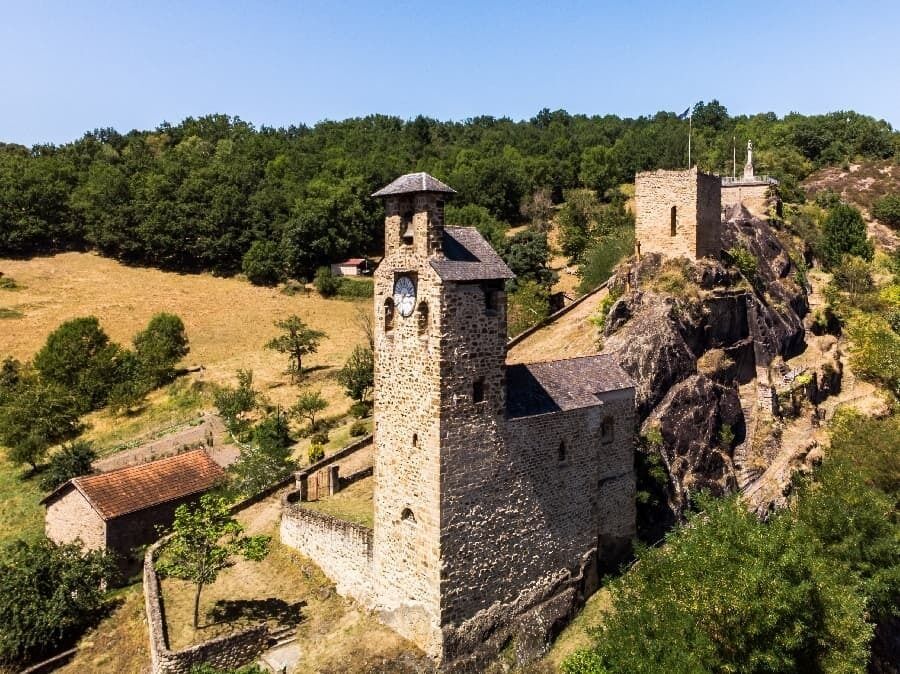 Aubin - Ville étape à Aubin (Aveyron)