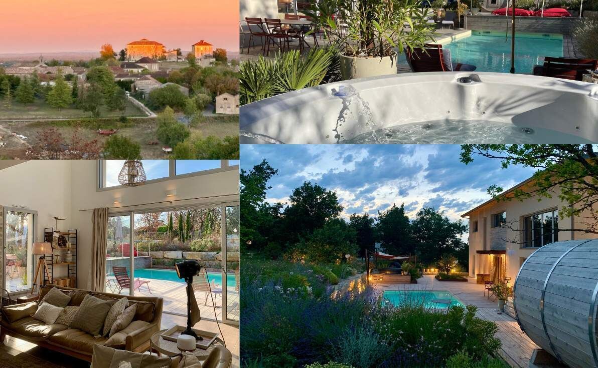 Vues de Le Clos de la Fontaine - Chambre d'hôtes - Labastide-Marnhac