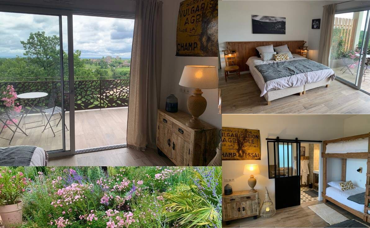 Vues de Le Clos de la Fontaine - Chambre d'hôtes - Labastide-Marnhac