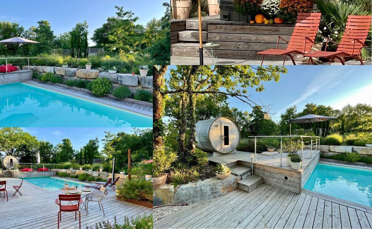 Vues de Le Clos de la Fontaine - Chambre d'hôtes - Labastide-Marnhac