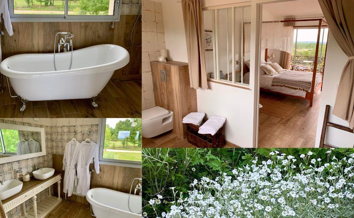 Vues de Le Clos de la Fontaine - Chambre d'hôtes - Labastide-Marnhac