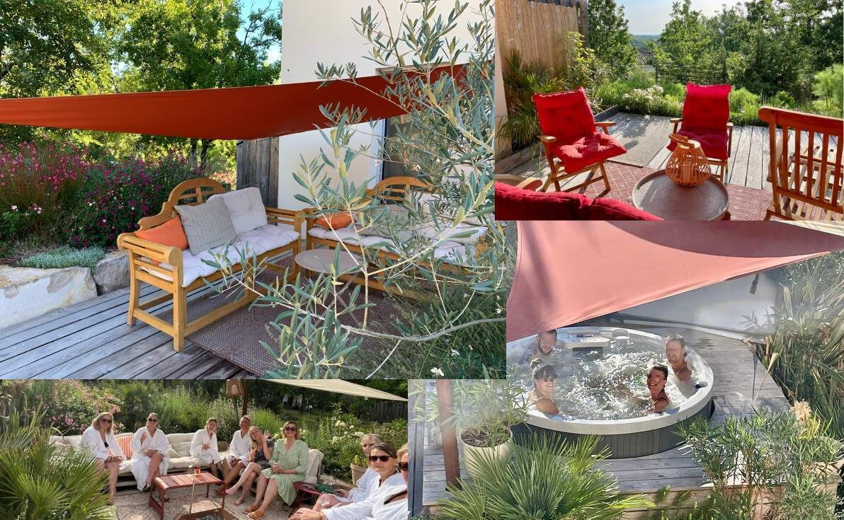 Vues de Le Clos de la Fontaine - Chambre d'hôtes - Labastide-Marnhac