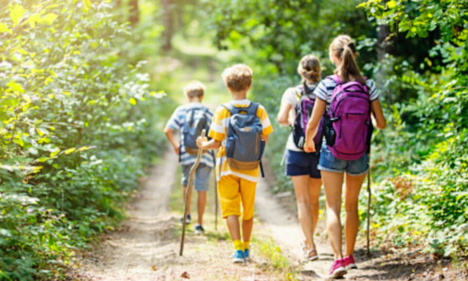 Article : Marcher vers St-Jacques en famille 