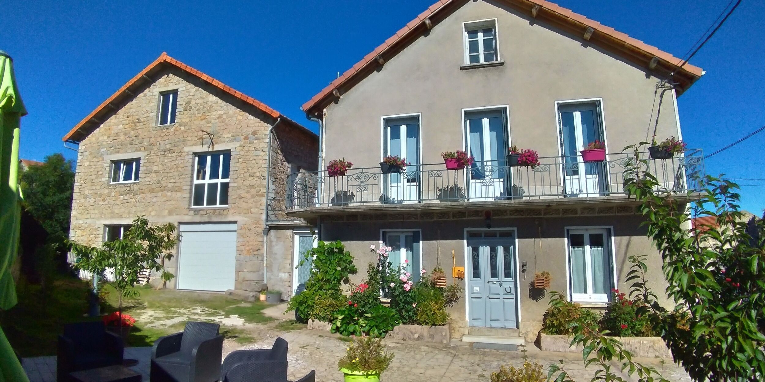 Vues de La Flore - Chambre d'hôtes - Saugues