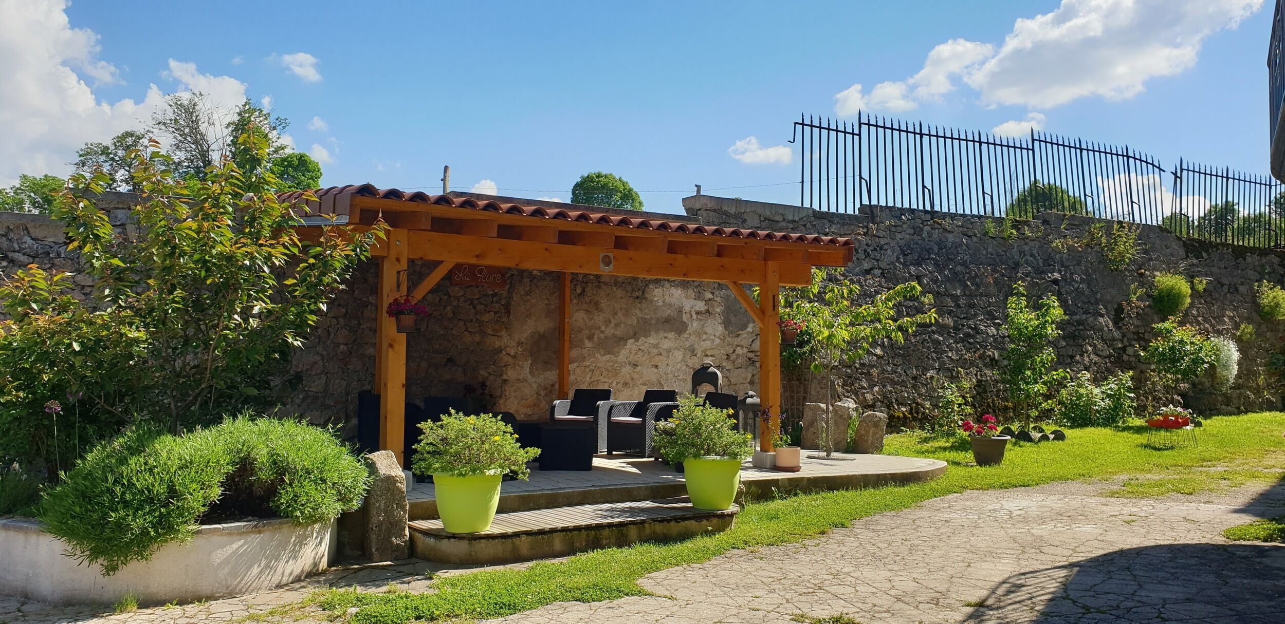 Vues de La Flore - Chambre d'hôtes - Saugues